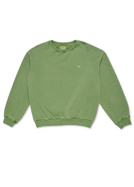 VH Green Sun-faded Crewneck