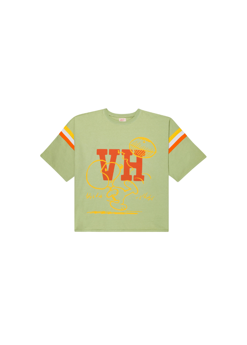 Snoopy Football Jersey Green