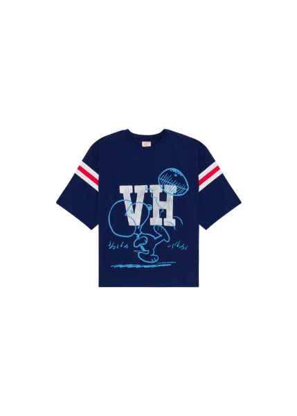 Snoopy Football Jersey Blue