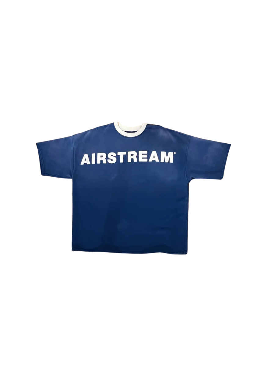 Airstream Short Sleeve Fleece Blue