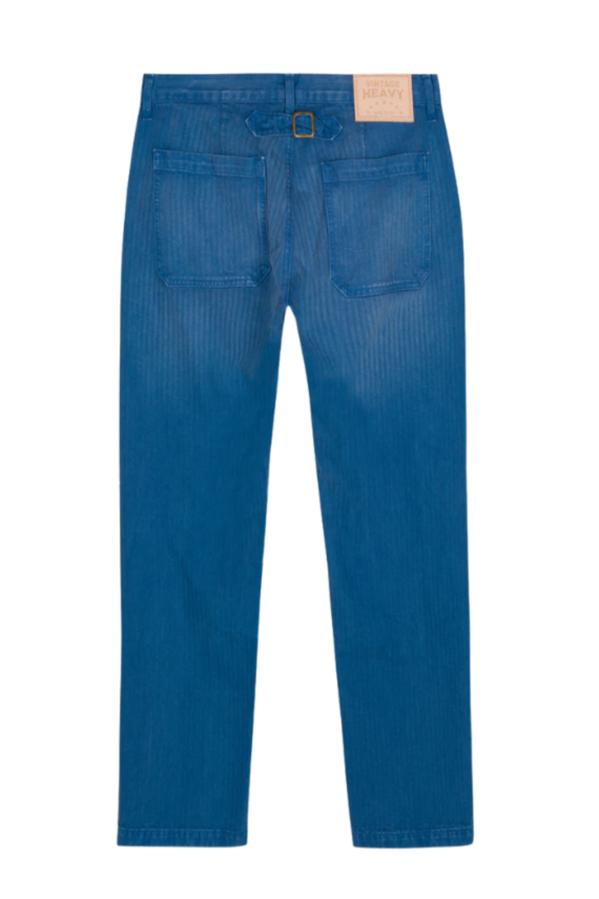 Indigo Sunfaded Herringbone