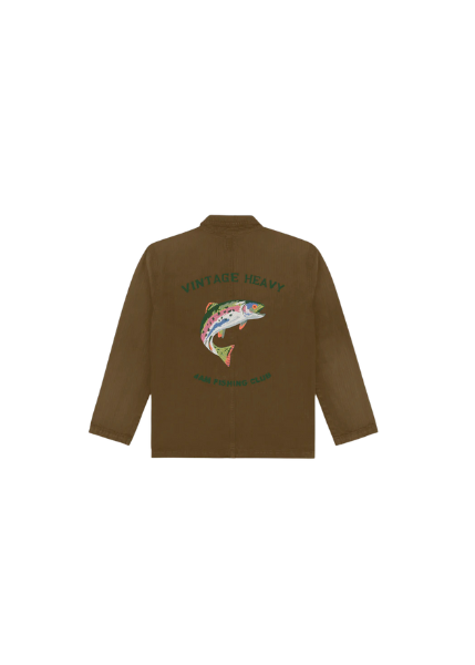 Chore Coat Trout Embroidery