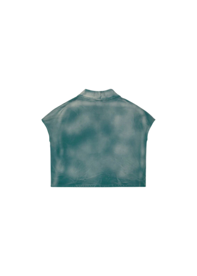 Sun Faded Teal Poncho.