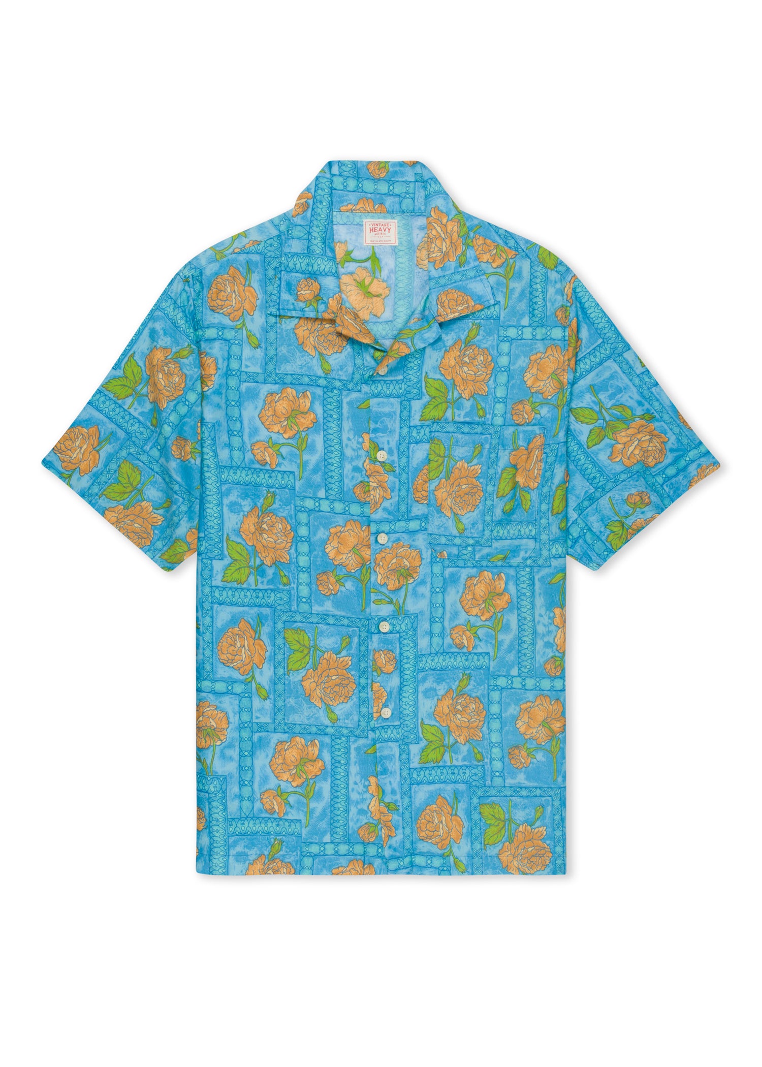 VH Floral Shirt Oxford blue