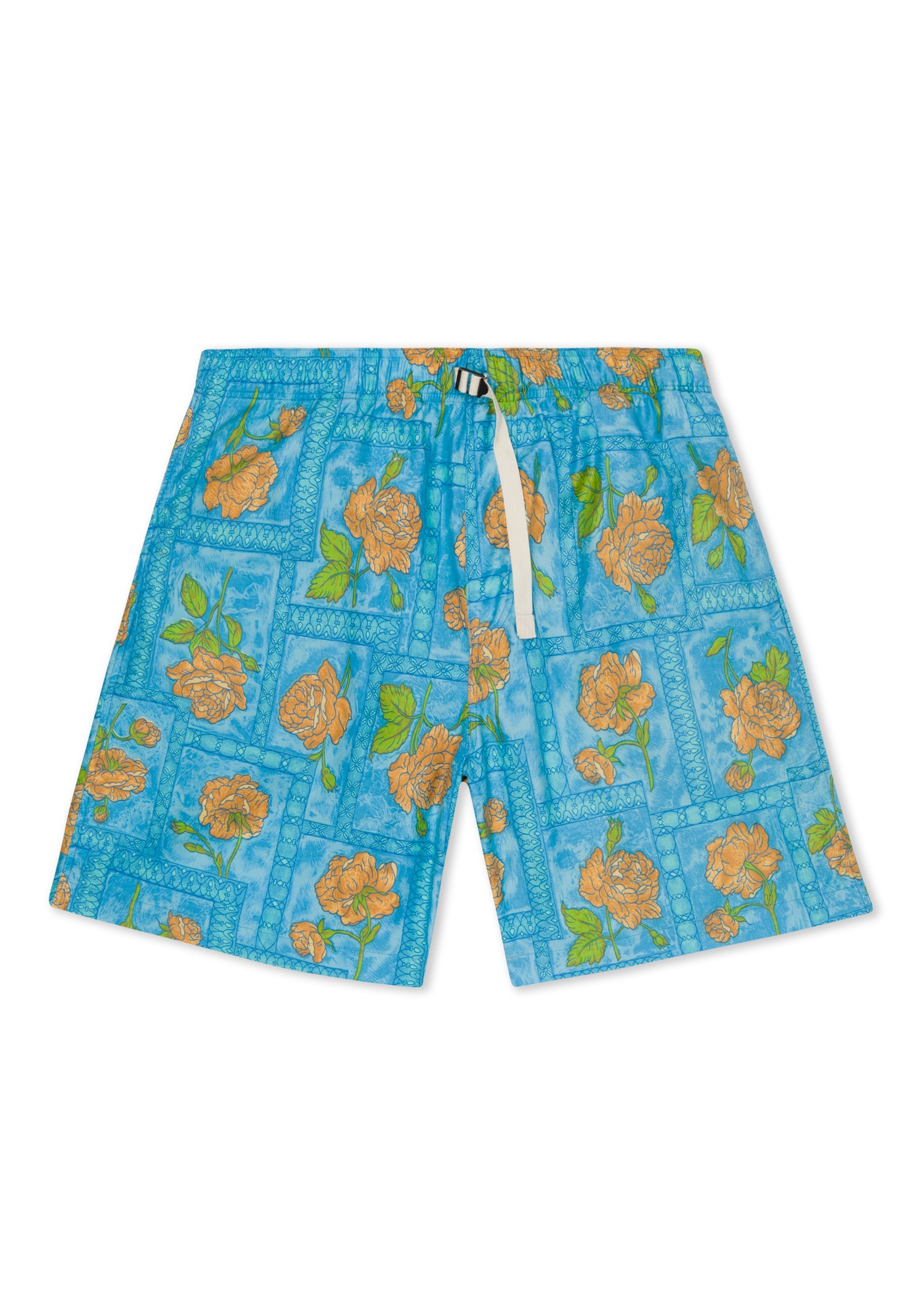 VH Floral Short Oxford Blue