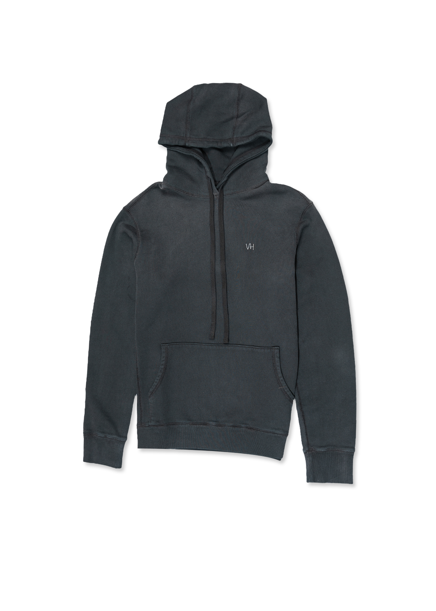 VH Black Sun-faded Hoodie Black