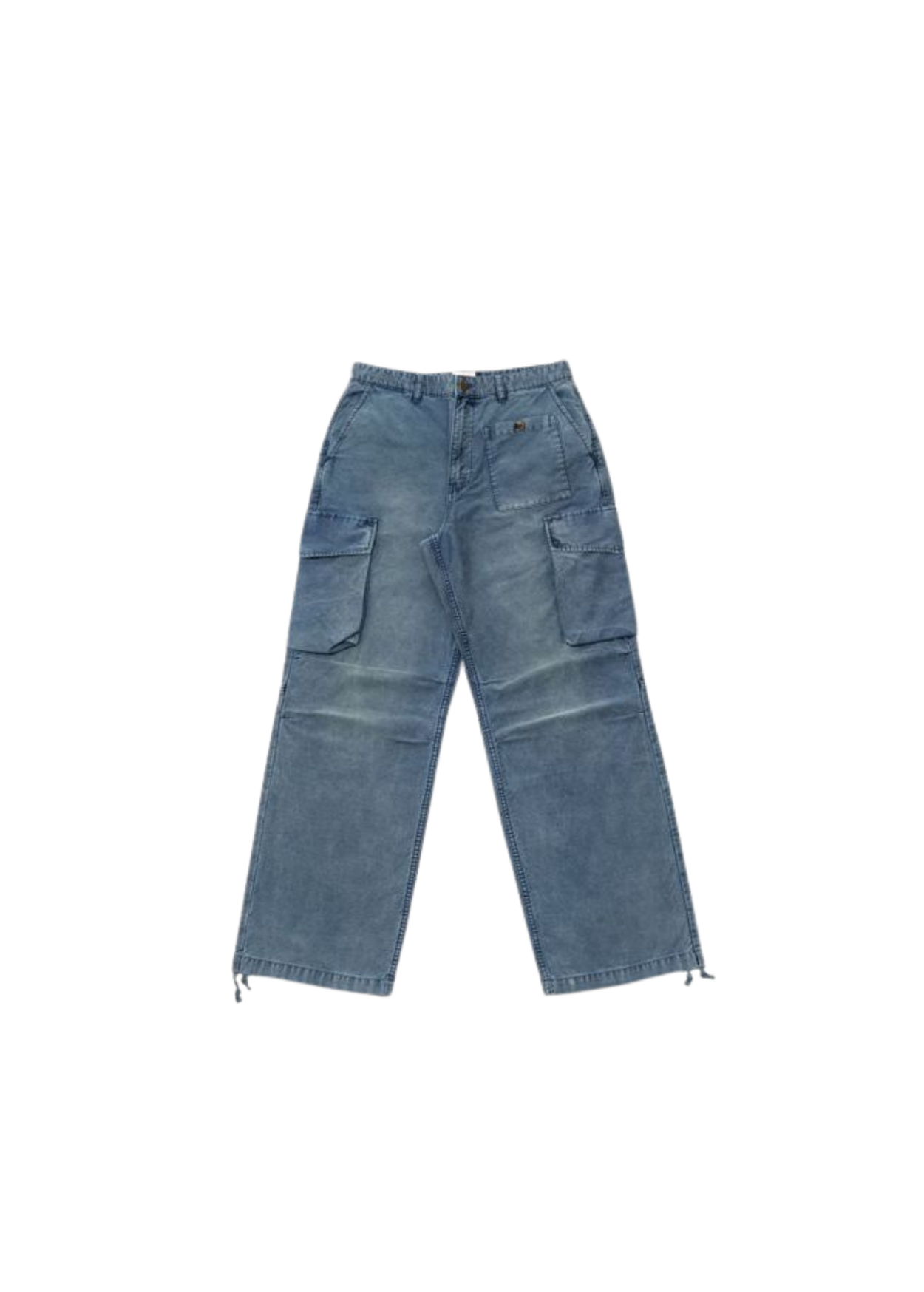 Blue Herringbone Cargo