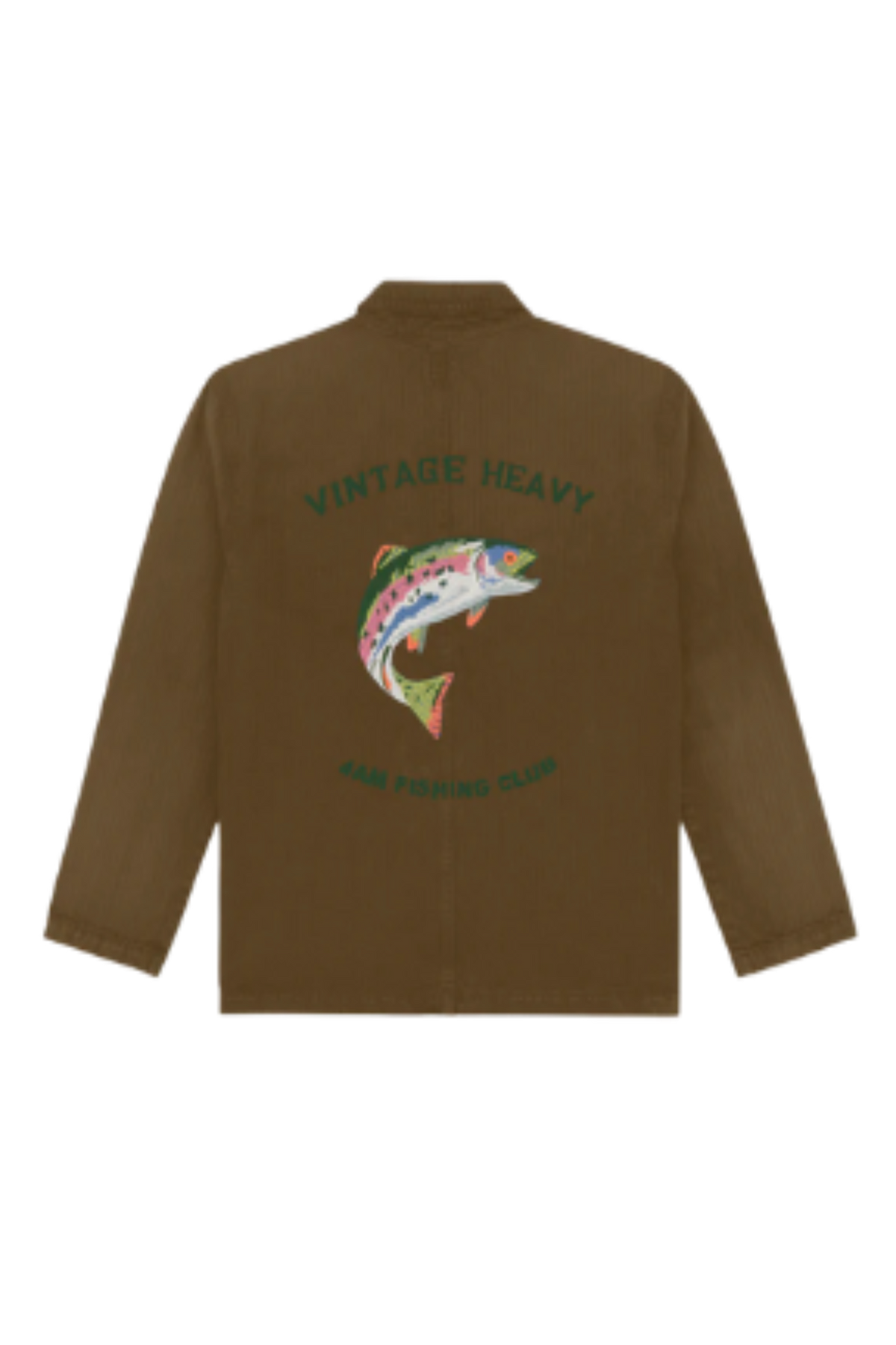 Chore Coat Trout Embroidery