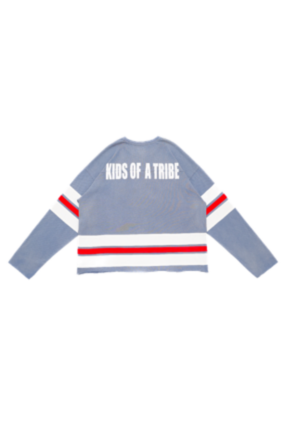 Blue Sun-faded Football Jersey