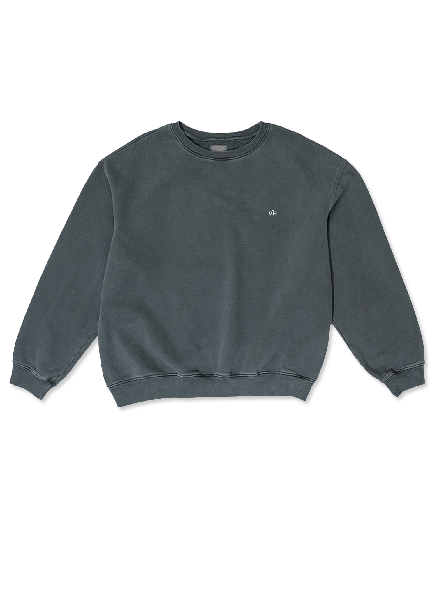 VH Black Sunfaded Crewneck