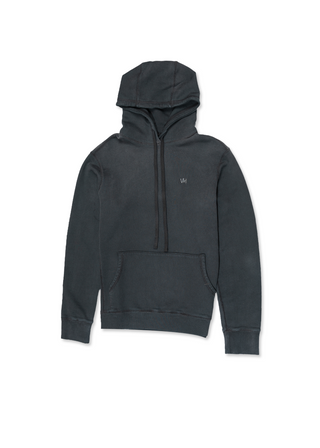 Faded hoodie black and white 2025