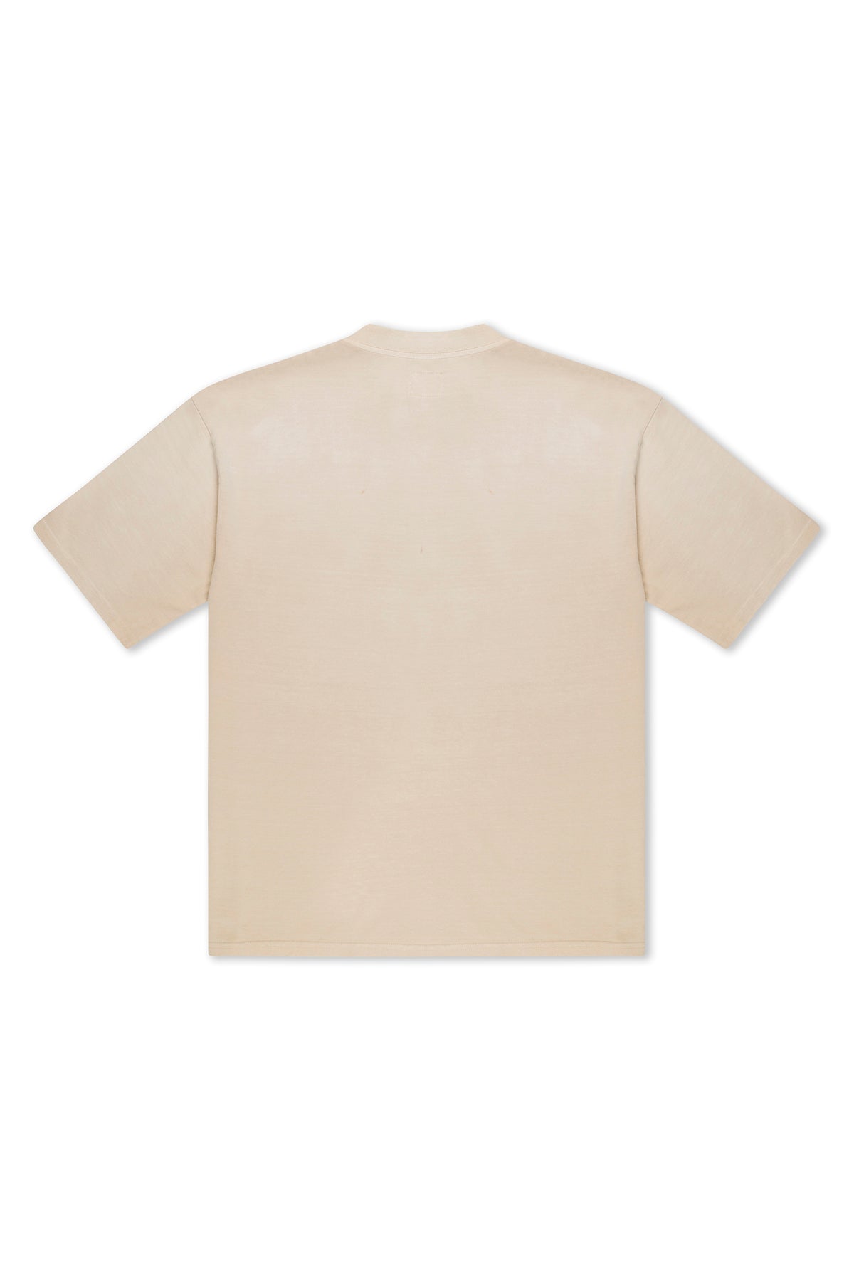 Tan Blown Out Pocket Tee