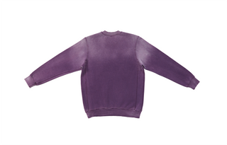 Purple Sun Faded Crewneck